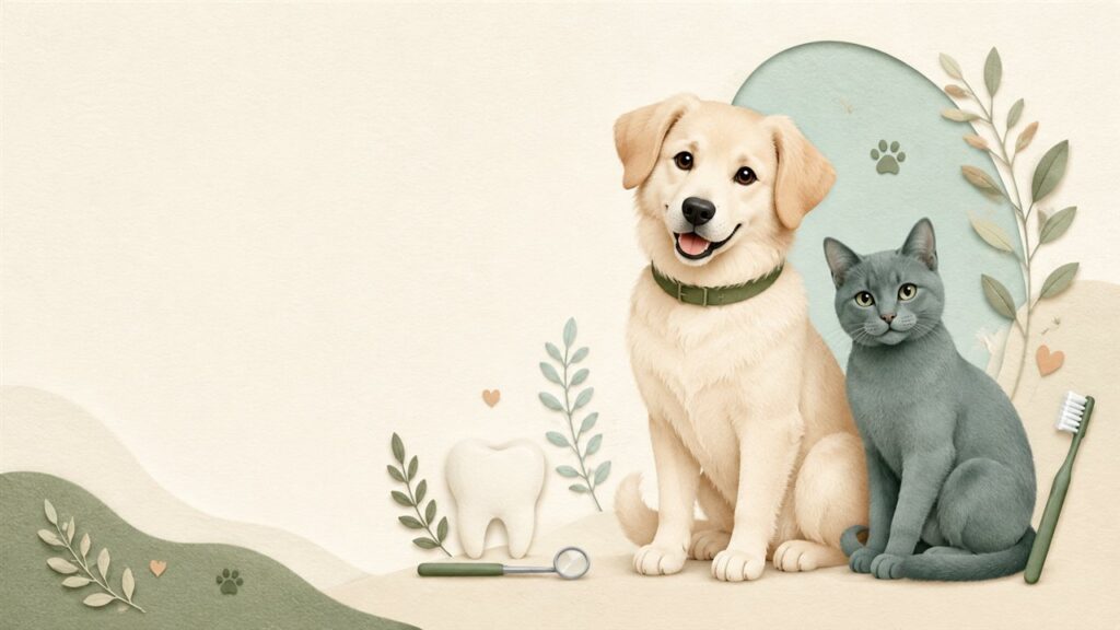כלב וחתול - בריאות שיניים במרפאת Pet Care בת ים